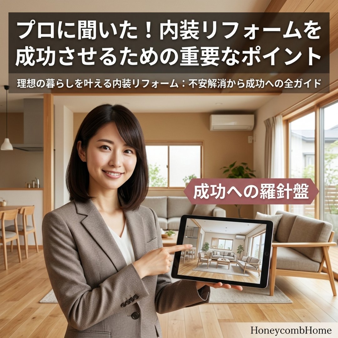 プロに聞いた！内装リフォームを成功させるための重要なポイント